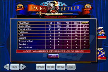 Jacks or better