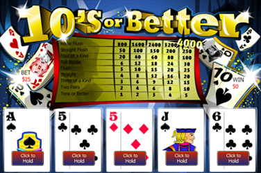 Tens Or Better - Playtech