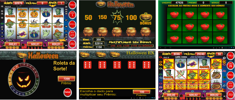 halloween caça niquel